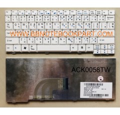 Acer Keyboard คีย์บอร์ด Aspire One A110 A150 / ZG5 ZG8 ZA8 / D150 D250 / P531 / Emachine EM250  ภาษาไทย อังกฤษ